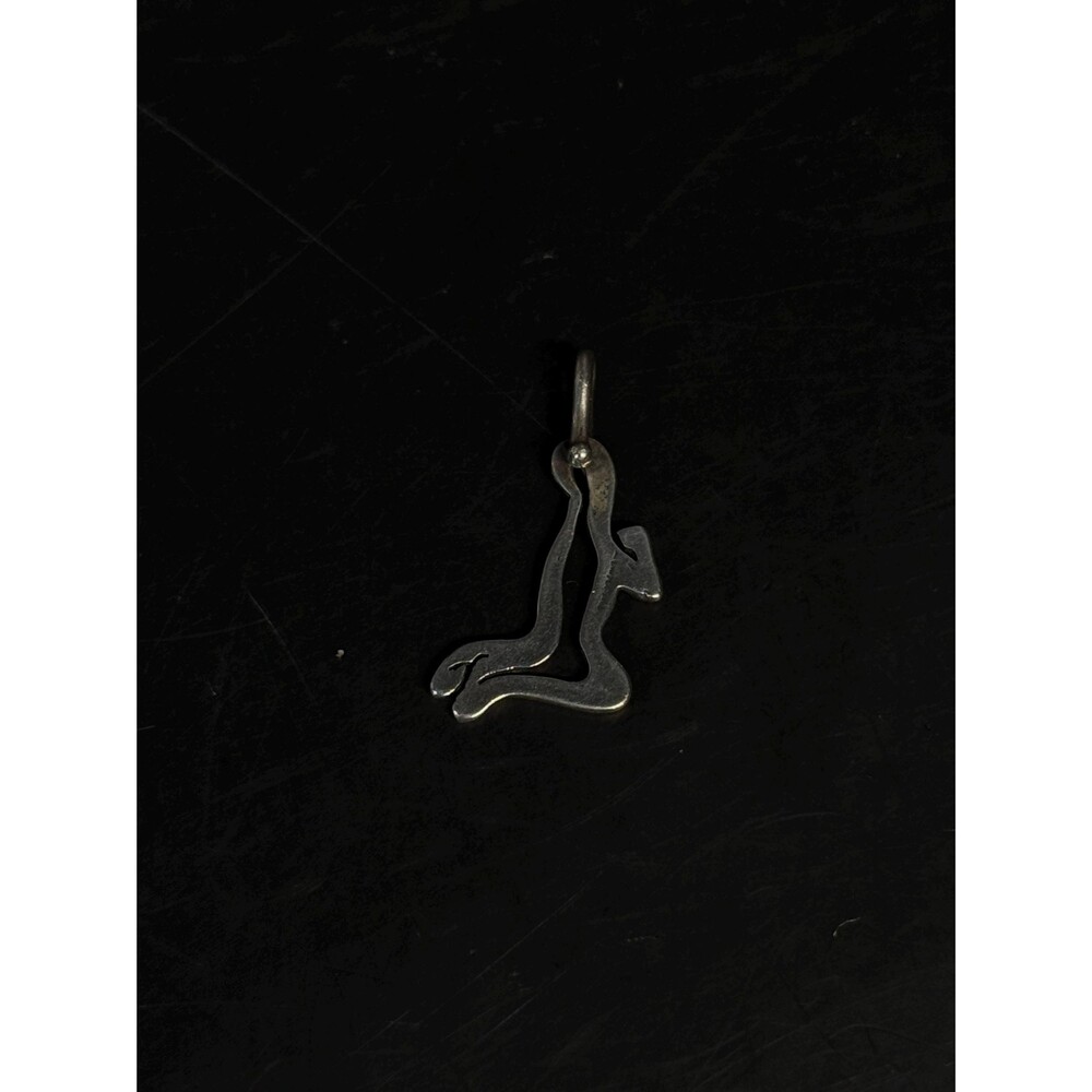 Remember Me Sterling Silver Praying Figure Pendant Charm - Picture 7 of 12